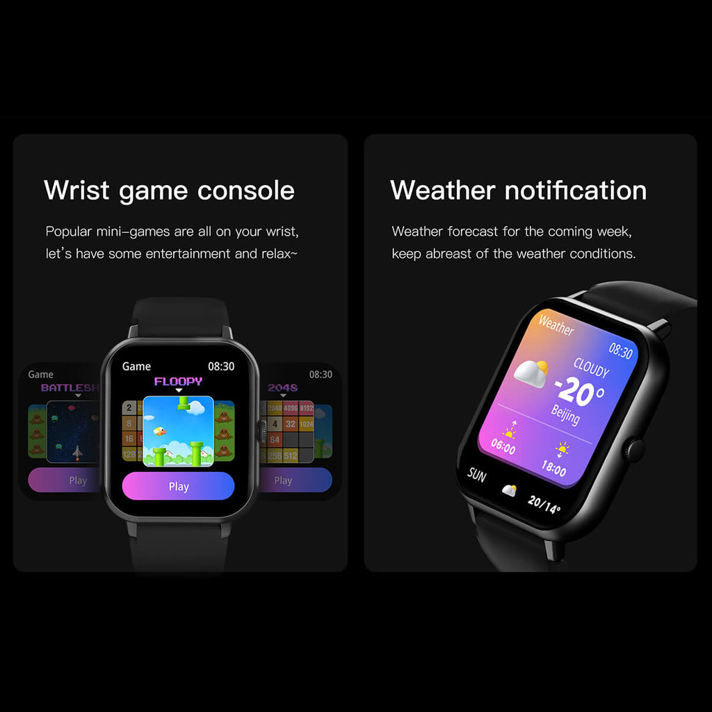 Smartwatch Pro | HD Smart Watch with Built-In GPS & Health Monitoring | Waterproof Design for Active Lifestyles