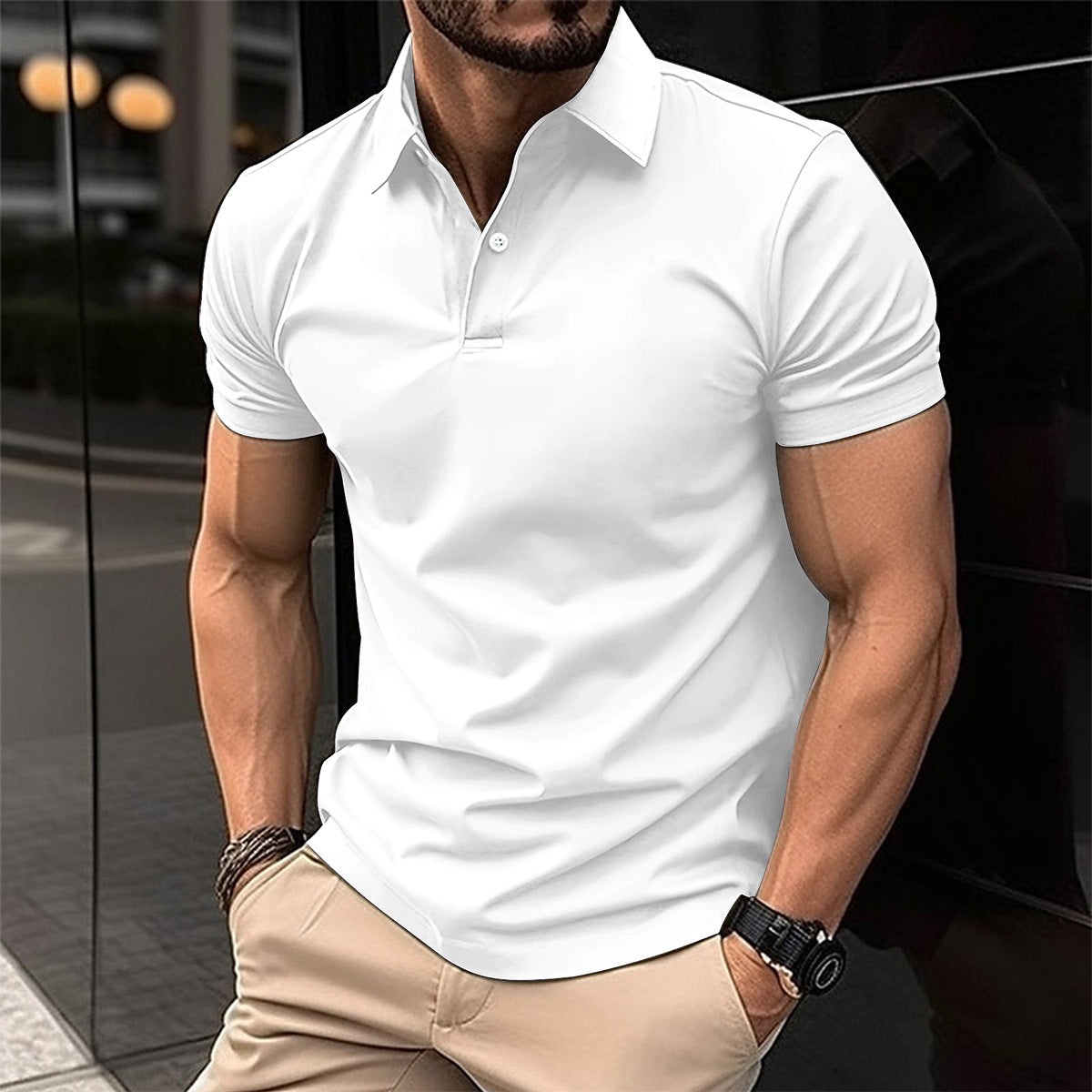 Stylish Men's Polo Shirts with Comfortable Fit | Versatile Summer Attire for Effortless Style