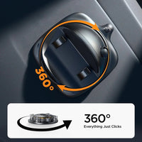 Versatile Car Phone Holder | 360° Rotating Phone Mount with Universal Fit | Secure Cell Phone Holder for Safe Driving