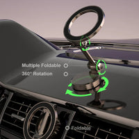 Versatile Car Phone Holder | Magnetic Car Phone Mount with 360° Adjustment | Secure Stability for Safe Driving