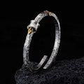 Vintage Hammered Texture Bracelet