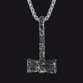 Viking Mjolnir Thor's Hammer Necklace For Men